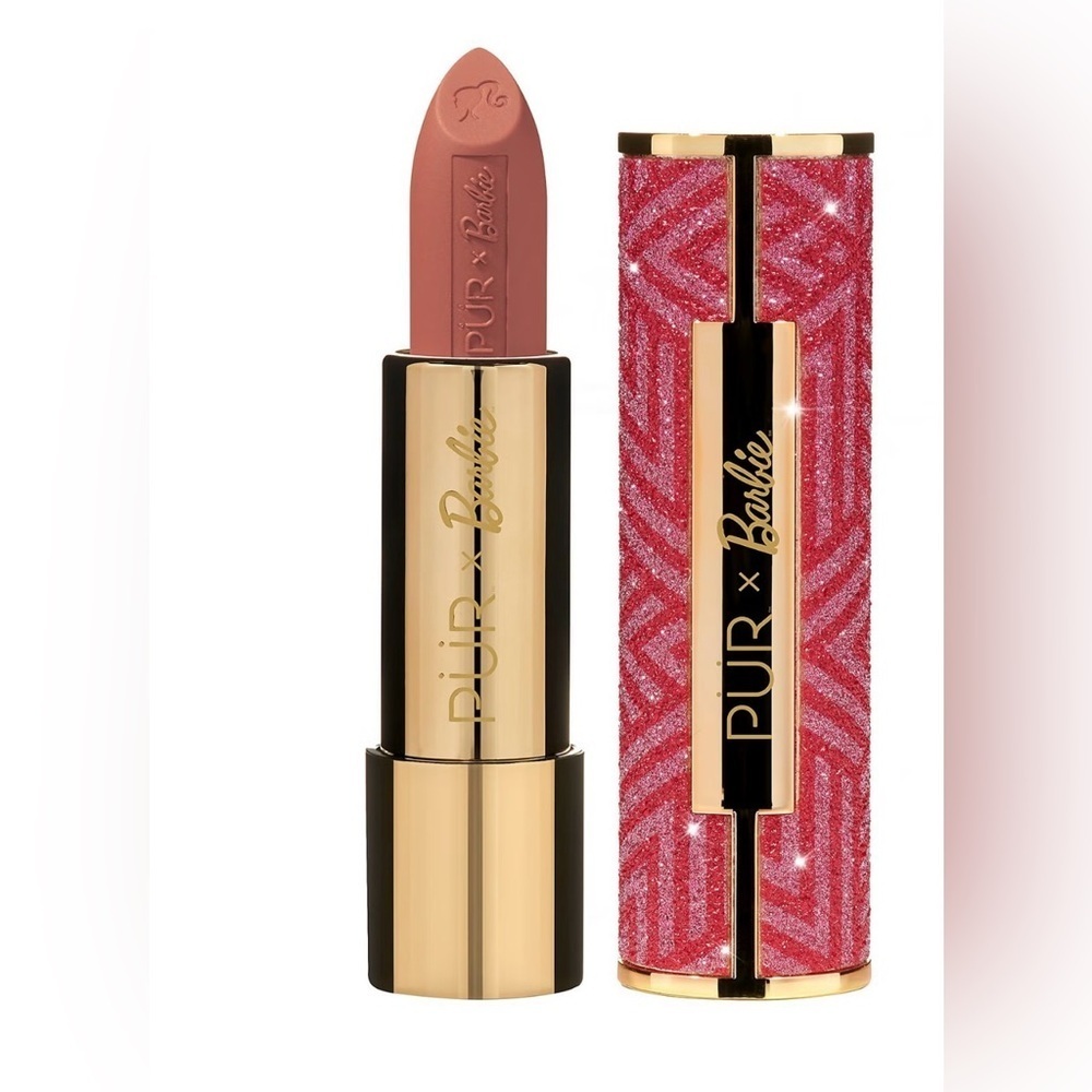 🆕PÜR X Barbie Iconic Lips Signature Semi-Matte Lipstick